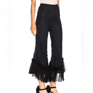 Alexis Cedric Flare Pants with Tiered Ruffle Hem